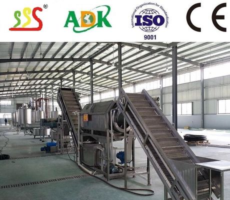 Food Grade 304 Stainless Steel Apple Processing Line with PLC Control System and 380V Voltage for Fresh Apple or Apple Puree