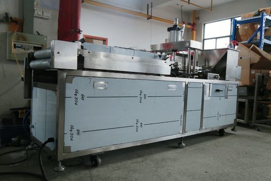 1500pcs/h Arabic Bread Production Line , Two Heads Arabic Bread Equipment