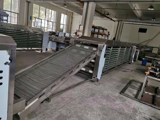 Automatic Mexican 250kg/H Tortilla Production Line PLC Moto