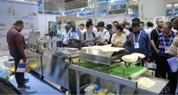 SUS304 Stainless Steel Tortilla Production Line With LCD Screen 700Pcs/Hour