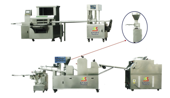 Semi Automatic Dough Pressing Machine Laminating Film Molding