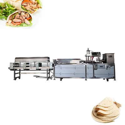 304 Stainless Steel Chapati Tortilla Machine  Electric Heating 900 Pcs/Hour