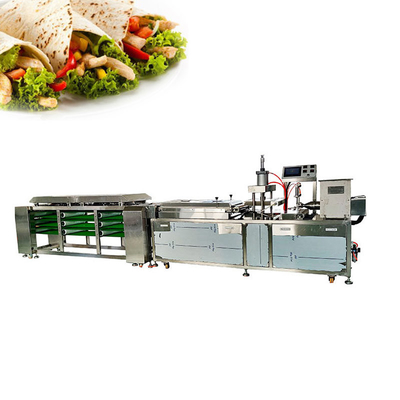 304 Stainless Steel Chapati Tortilla Machine  Electric Heating 900 Pcs/Hour