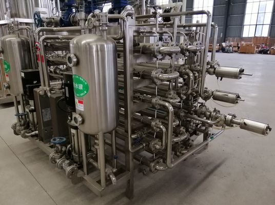 2t/H type tubulaire machine de stérilisateur UHT pour le fruit Juice Line