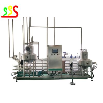 100L par matériel 304 d'acier inoxydable de machine de stérilisateur UHT d'heure