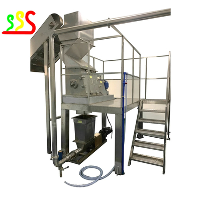 Stainless Steel Fruit Processing Line Capacity Input 1-100t/H Available