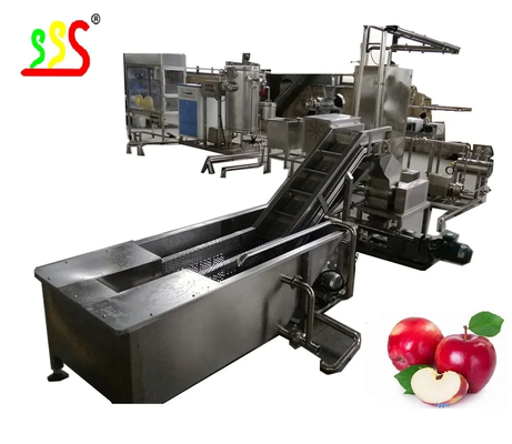304 Stainless Steel Food Grade Fruit Puree Production Line For Food Processing