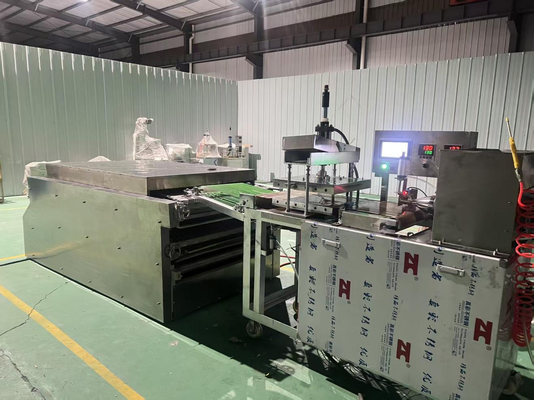 Ligne de production de tortillas haute automatisation en acier inoxydable 304 avec une production de 800 à 1500 pièces/heure