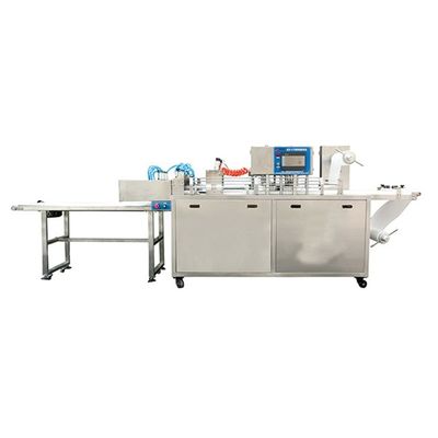 Film Covering Shredded Cake Paratha Pressing Machine For Frozen Roti Laccha