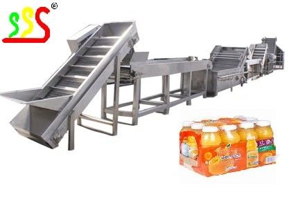 2t/H mangue Juice Processing Machine 300 - emballage de la bouteille 500ml