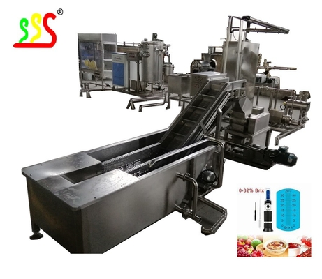 250ml Bottle Liquid Fruit Juice Processing Machines 4000 Bottle Per Hour