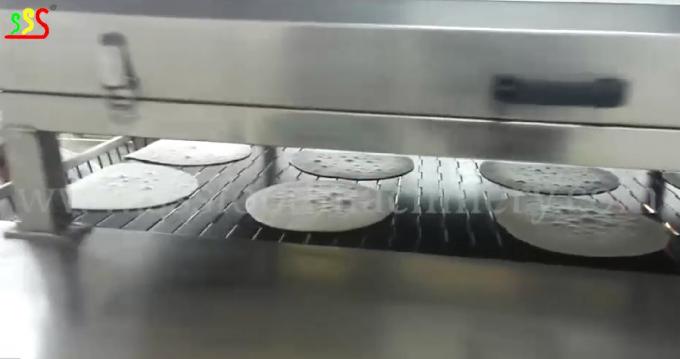 chaîne de production de chauffage électrique de la tortilla 1300pcs/h de 10cm 1
