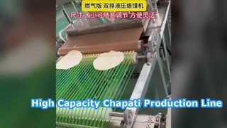 ligne de production de chapati