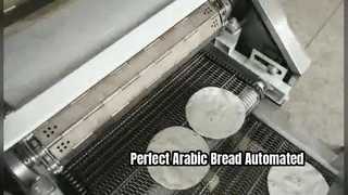 Ligne de production de pain arabe